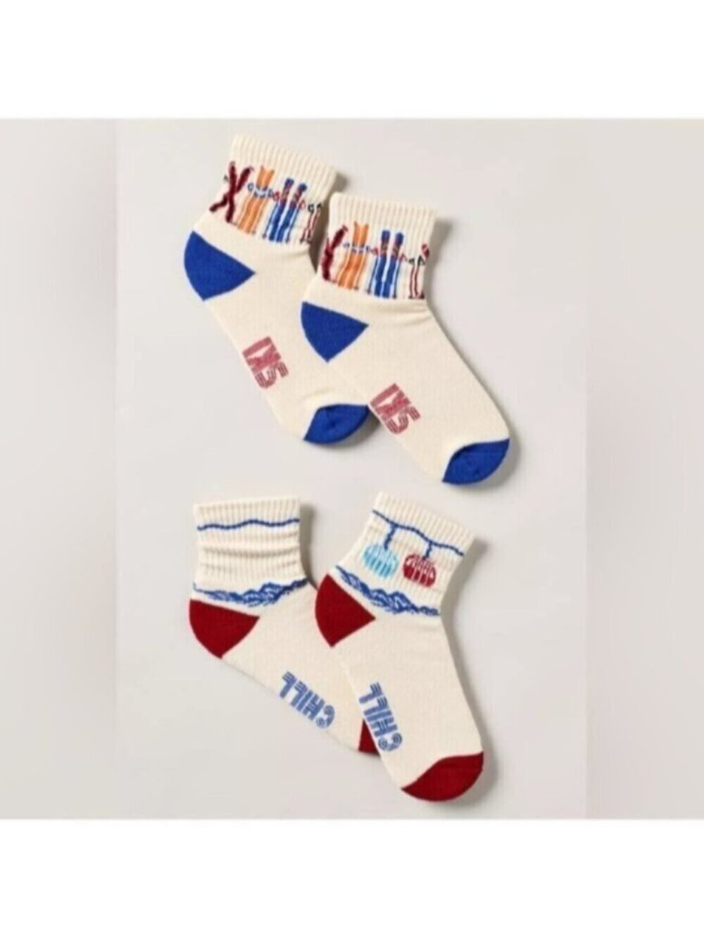 NWT Size OS - Daily Practice Icon Cotton Socks, set of 2 (NWT US$ 24)